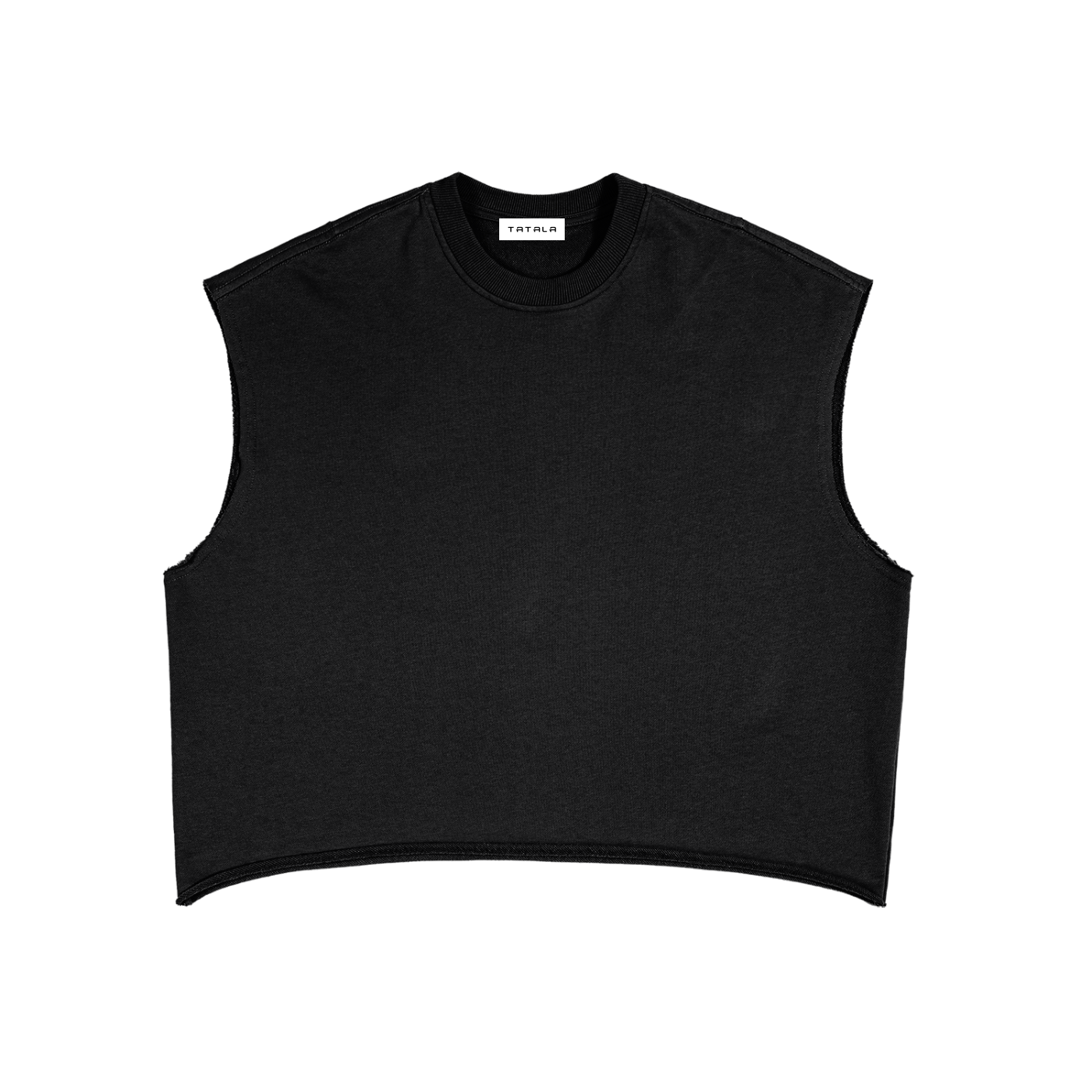 TATALA™ Clean Line — French Terry Boxy Vest